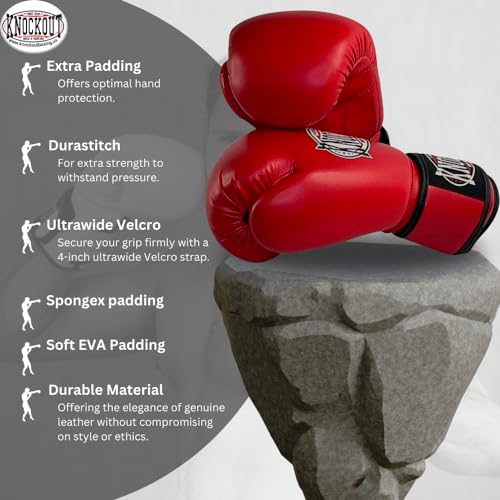 Maya Hide Leather Gel Boxing Gloves 10 oz - 16 oz P634718