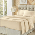 Ivory California King Sheet Set L883