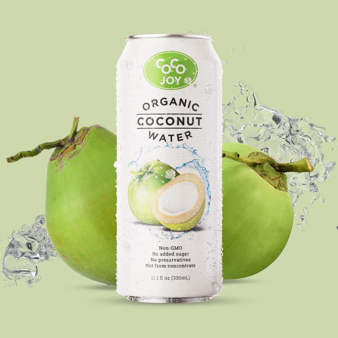 11 Fl Oz (Pack of 12) Organic Coconut Water V55508