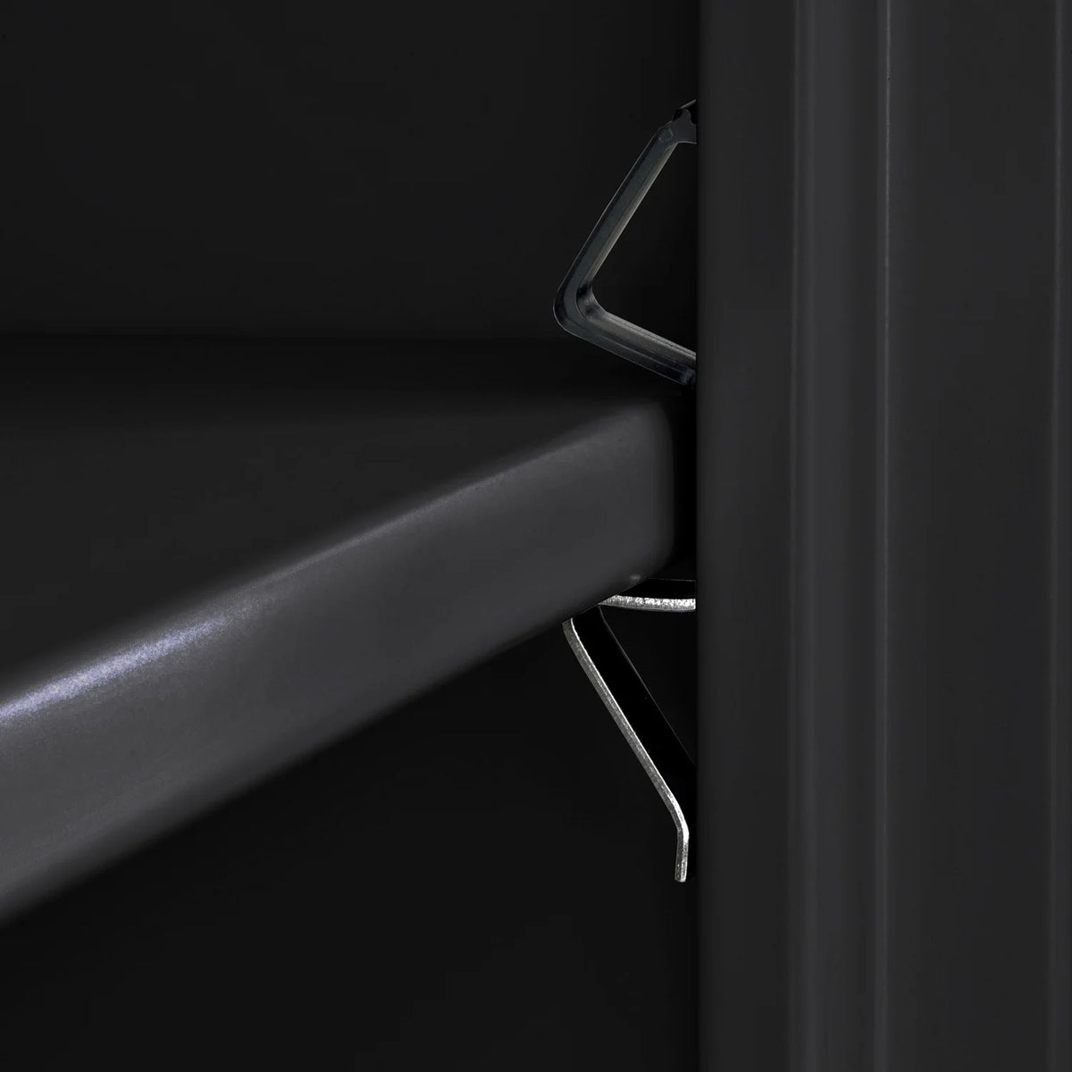 5-Shelf Steel Storage Cabinet with Recessed Handle L156329