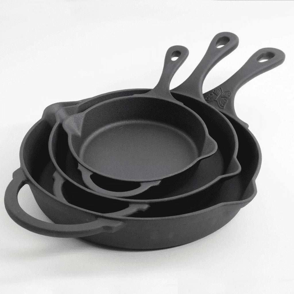 3-Piece Cast Iron Pots and Pans Set X210133