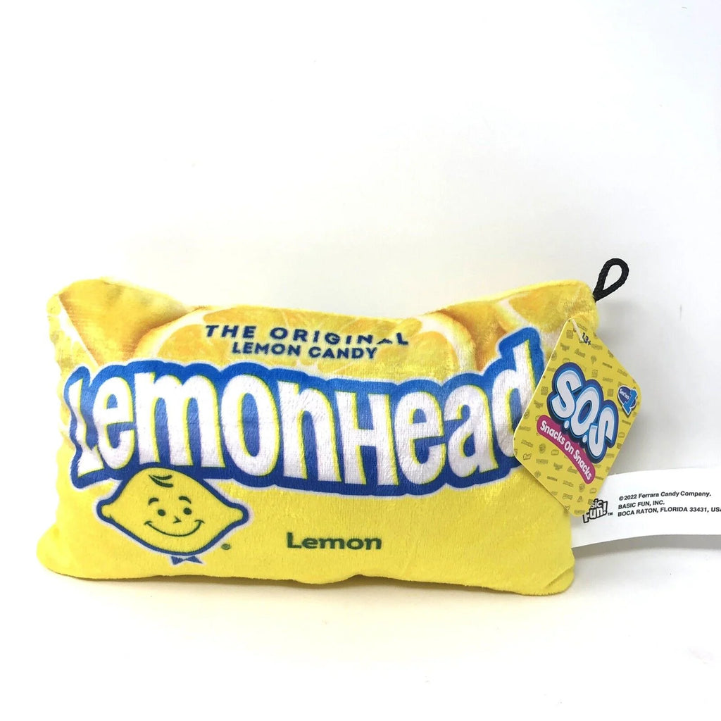 Lemonhead Lemon Candy Bag Plush Toy 7 inch P398894