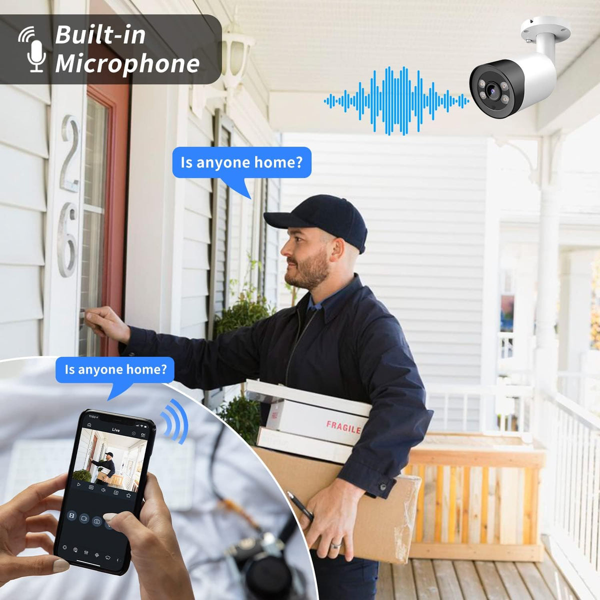 8MP UltraHD 4K PoE IP Camera Bullet S6942