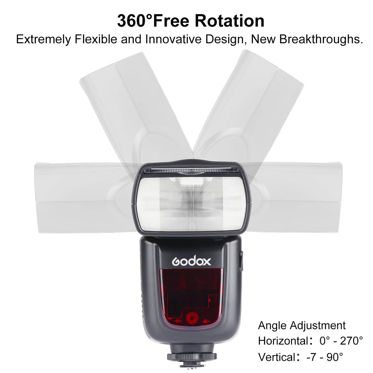 Camera Flash Speedlite with Color Filters & Diffuser U92483