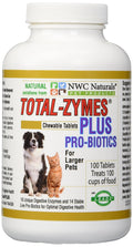 100 Tablets Enzymes and Probiotics for Dogs and Cats Y8384