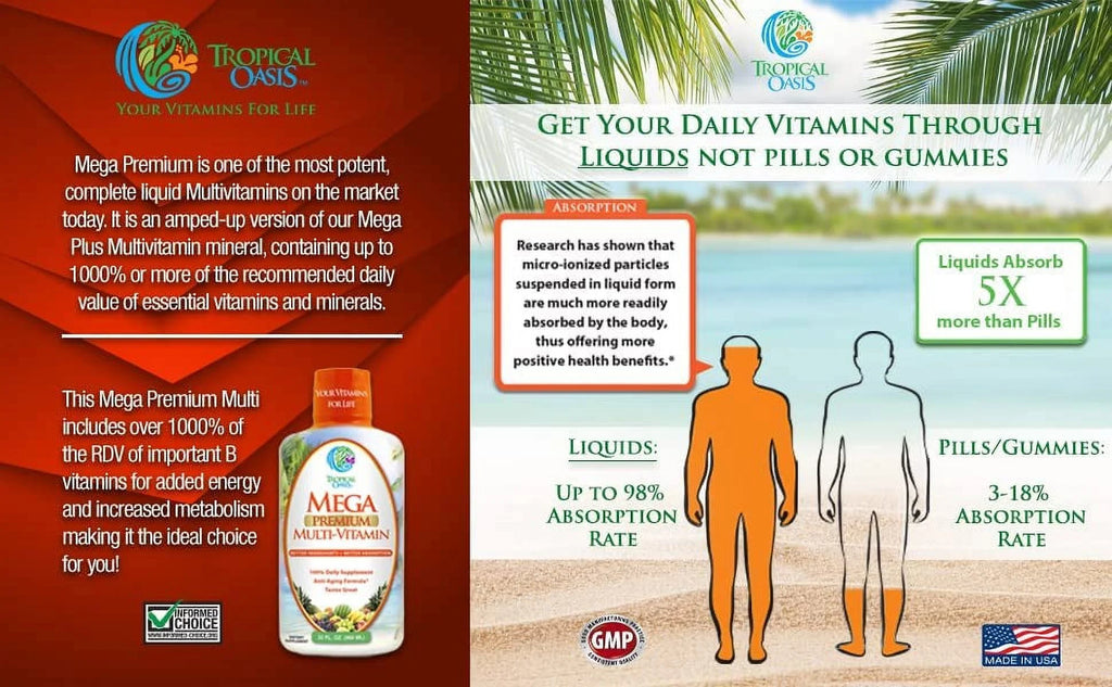Mega Multi-Vitamin 32 fl oz Liq K5997