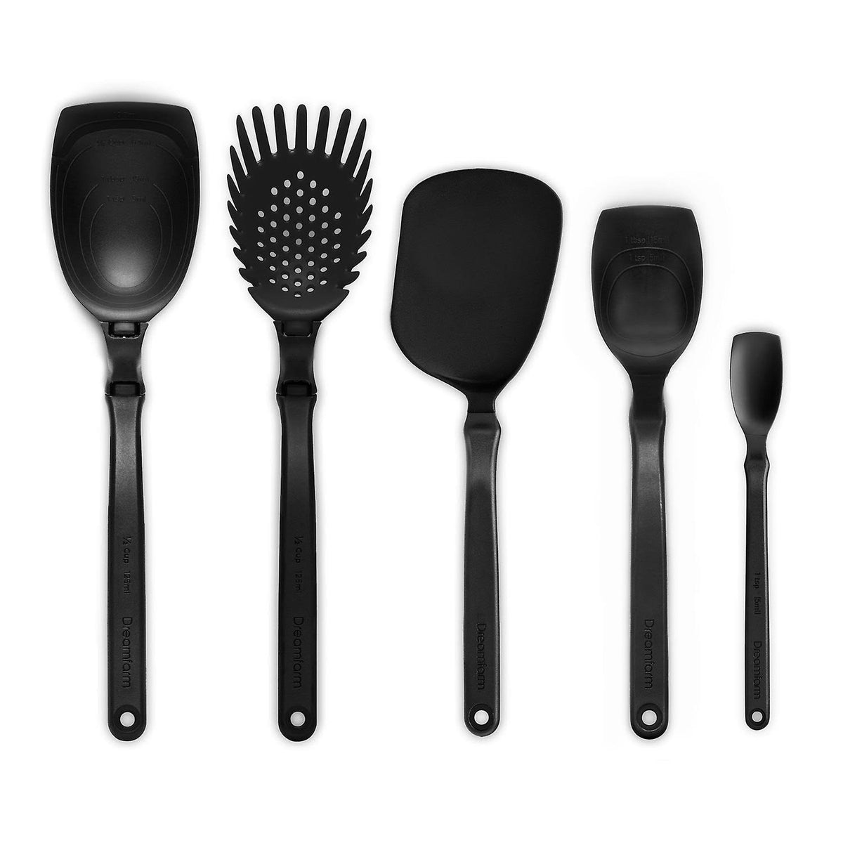 Black Charcoal Set of Kitchen Tools H112