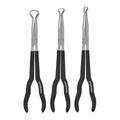 Long Reach Hose Grip Pliers, 3-Piece J313493
