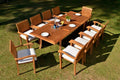 10 Seater 11 Pc Teak Dining Set H501