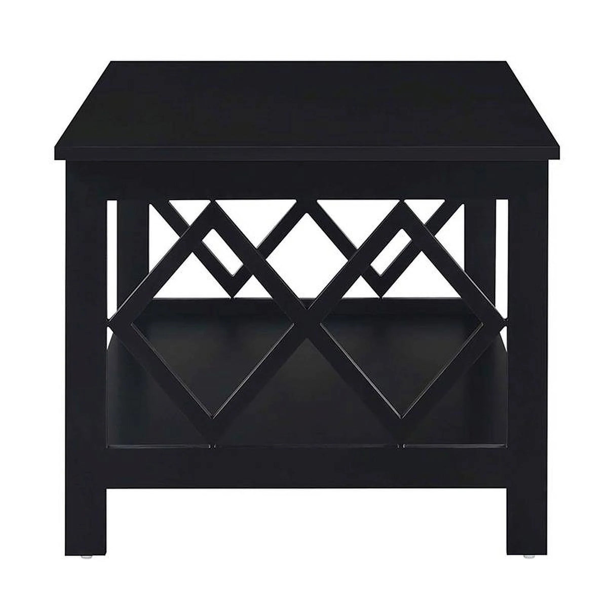 Black Wood Coffee Table T602