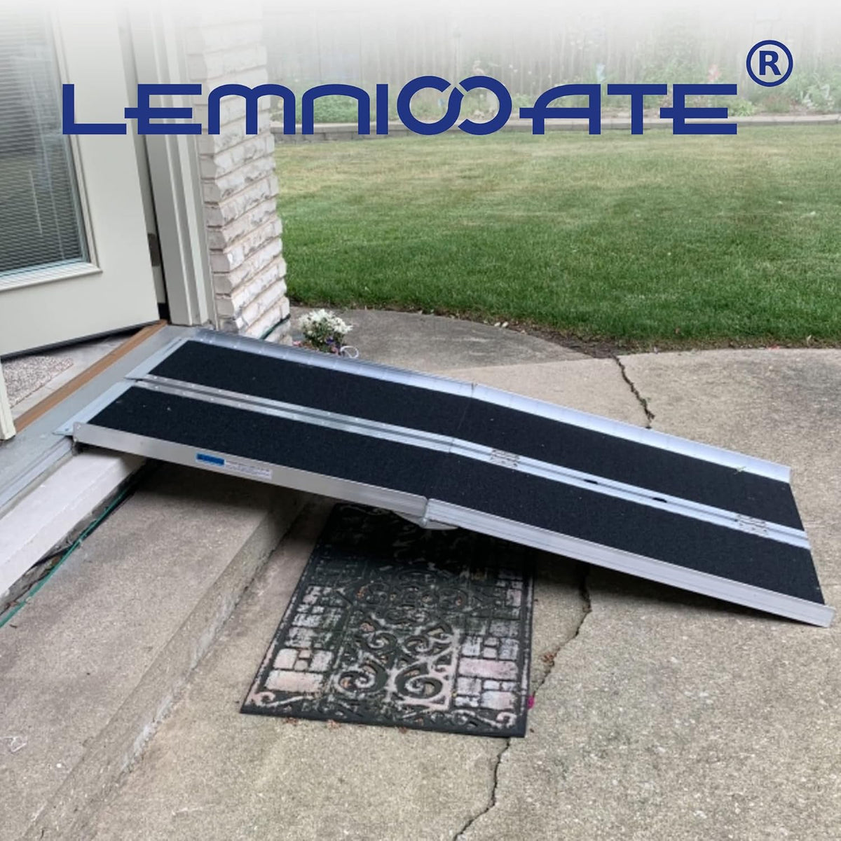 6FT Aluminum Wheelchair Ramp C1587
