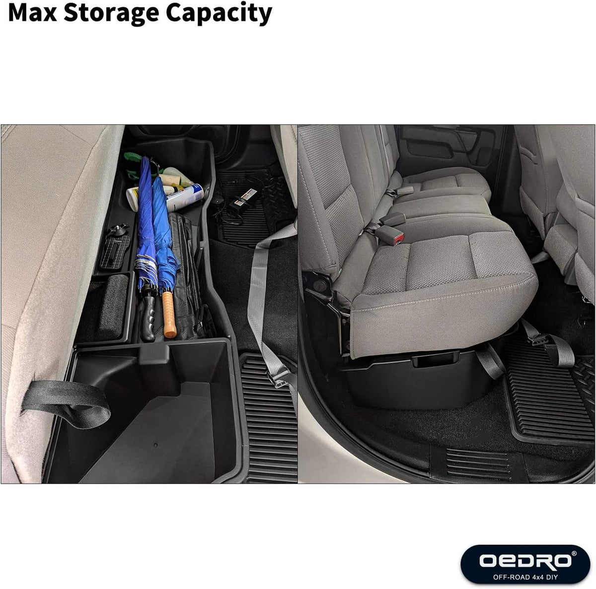 Rear Under Seat Storage Box for Double Cab M86830