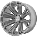20x12 6x135.00 Titanium-Brushed (-40 mm) Off Road Wheel R7514