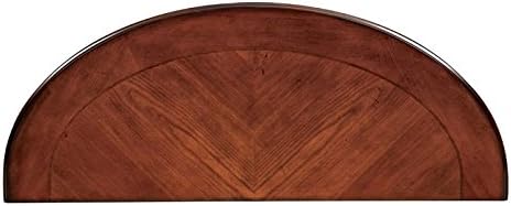 Traditional Wood 2-Shelf Console Table Brown Cherry R29826