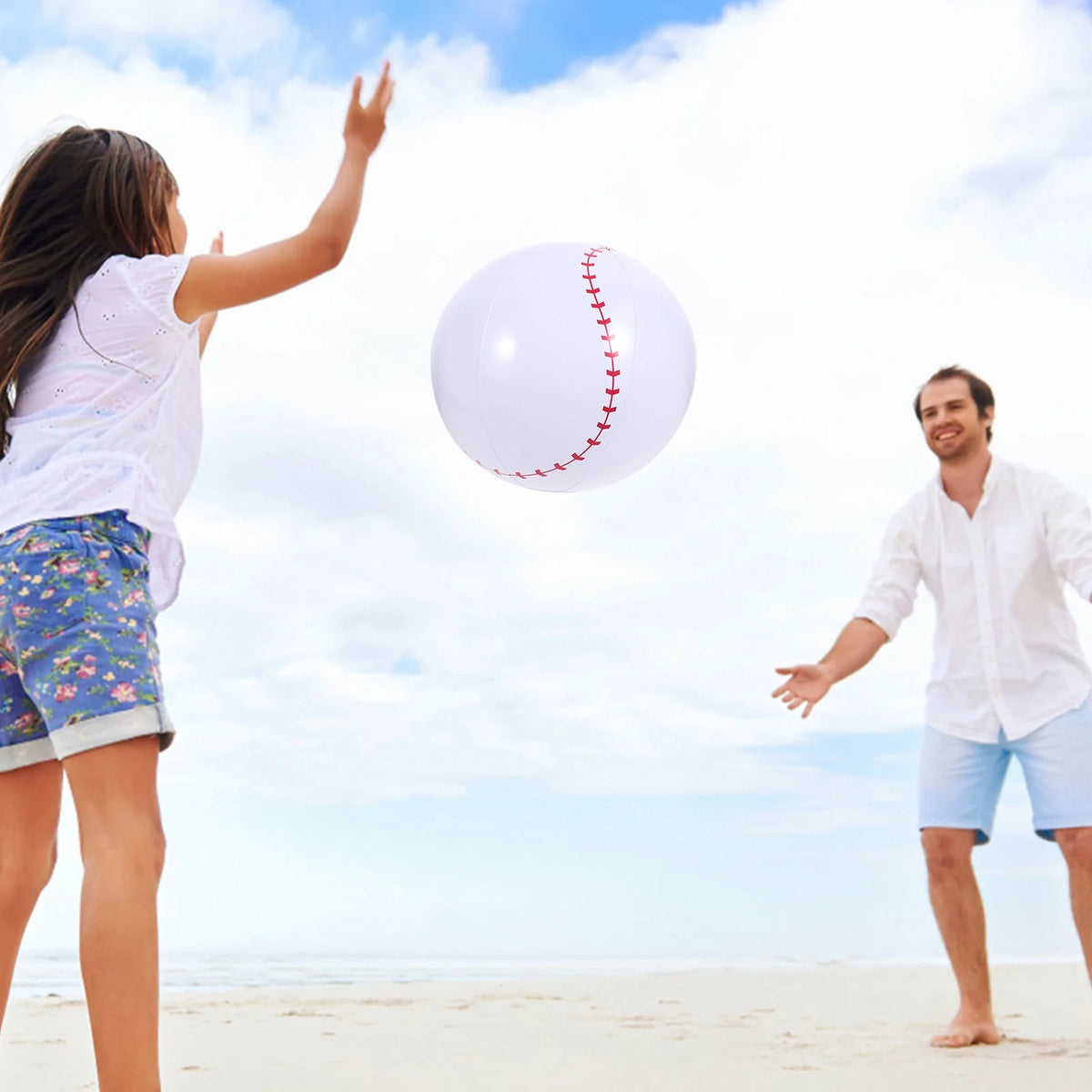 Inflatable Baseball Softball Plastic Pvc Pool Toy X73359