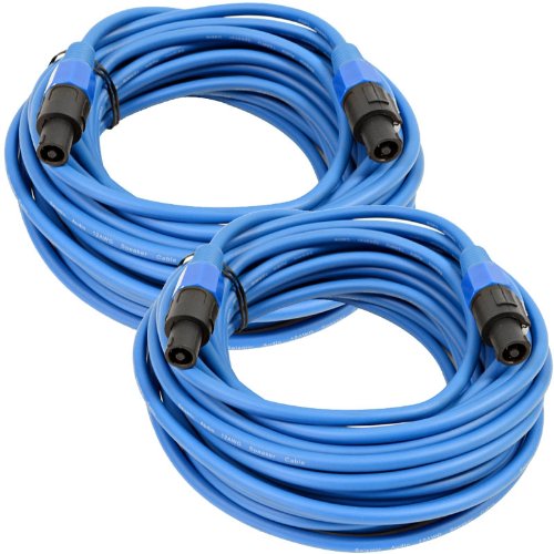 12 Gauge 75-Feet Speakon to Speakon Speaker Cable Z2253