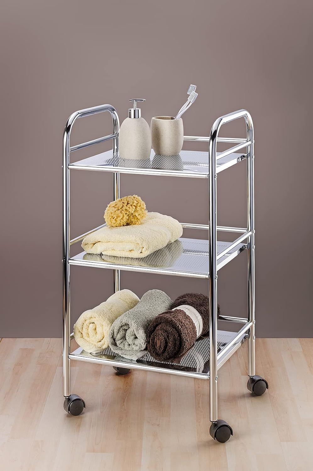 3 Tier Rolling Utility Cart A8074