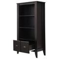 Antique Organizer Bookcase with 2 Drawers N9498