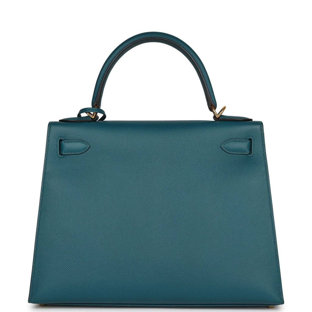 Vert Bosphore Epsom Leather Handbag T5323