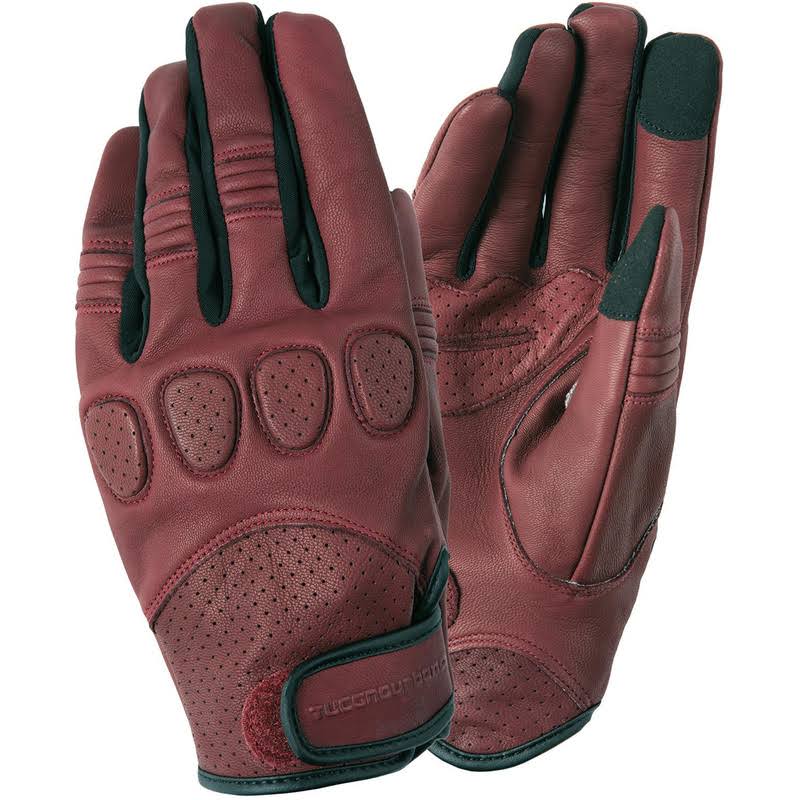 Burgundy Red Gloves Size M L47861