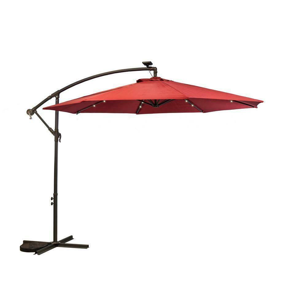 Scarlet Cantilever Solar Patio Umbrella B470830