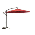 Scarlet Cantilever Solar Patio Umbrella B470830