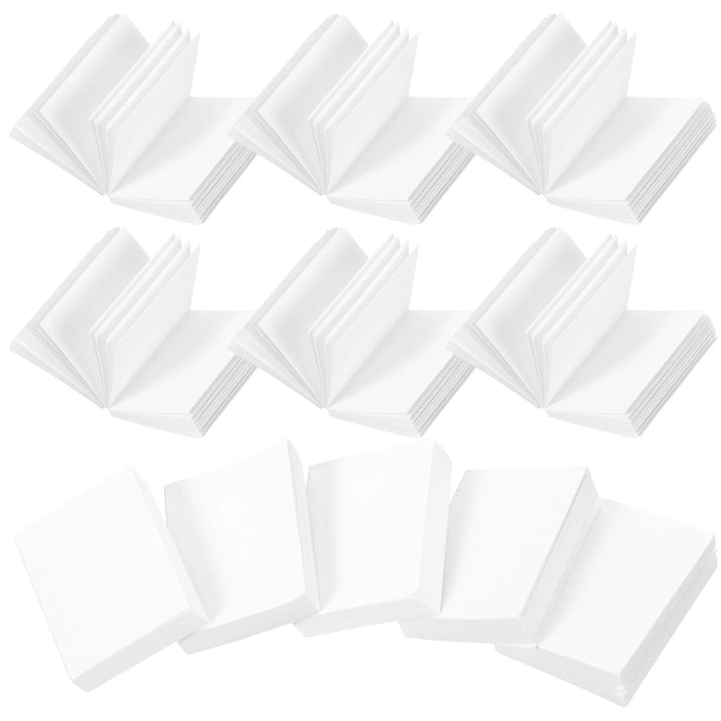Miniature Books 20pcs Doll House Mini Books Blank Paintable W378