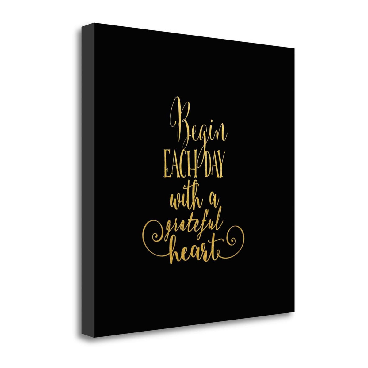 Textual Art on Wrapped Canvas P693