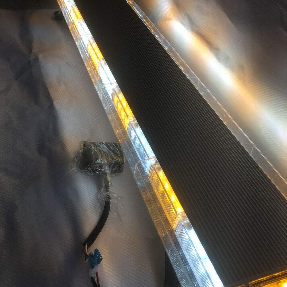 Amber White LED Emergency Strobe Light Bar D8788