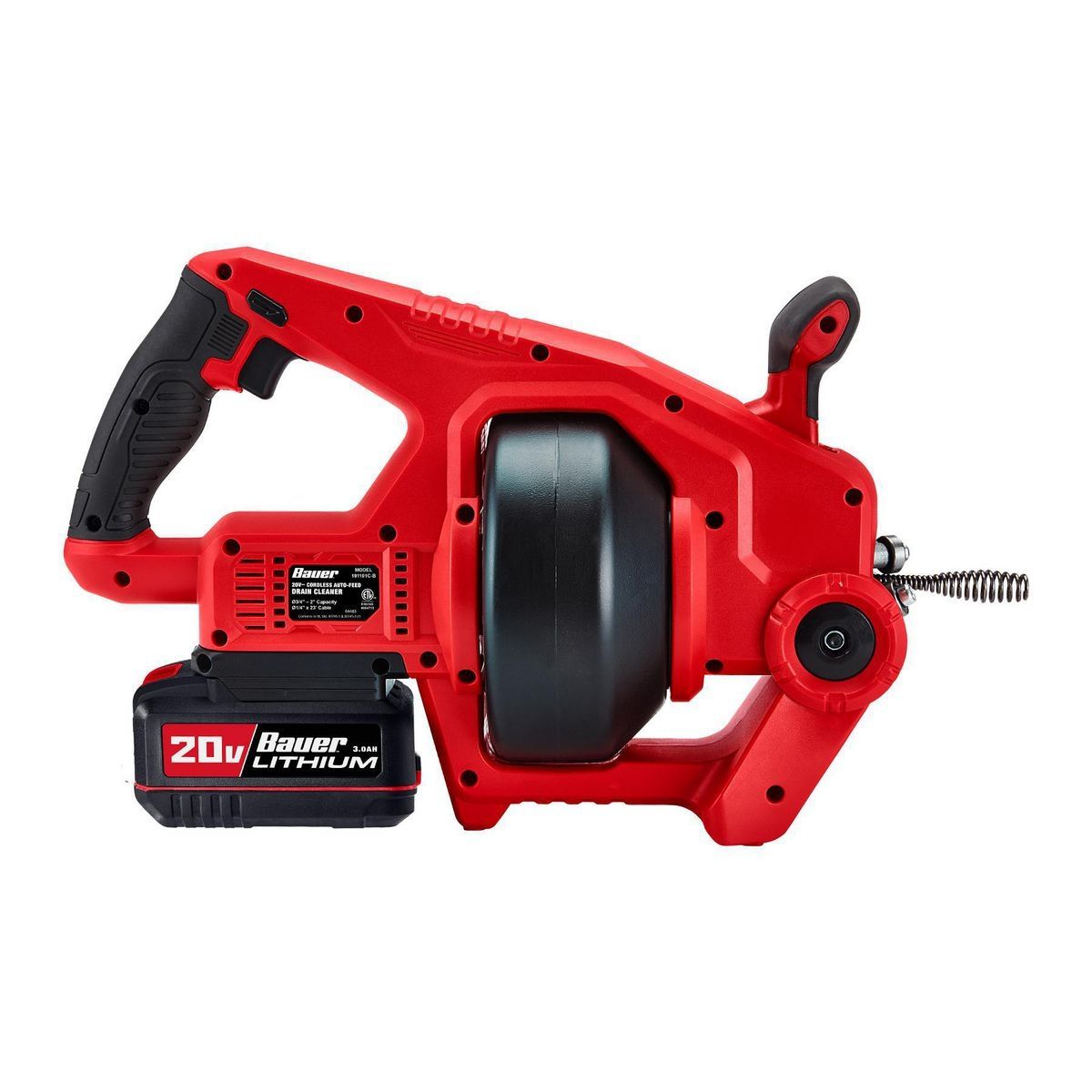 20V Cordless Automatic Feed Drain Cleaner X8082