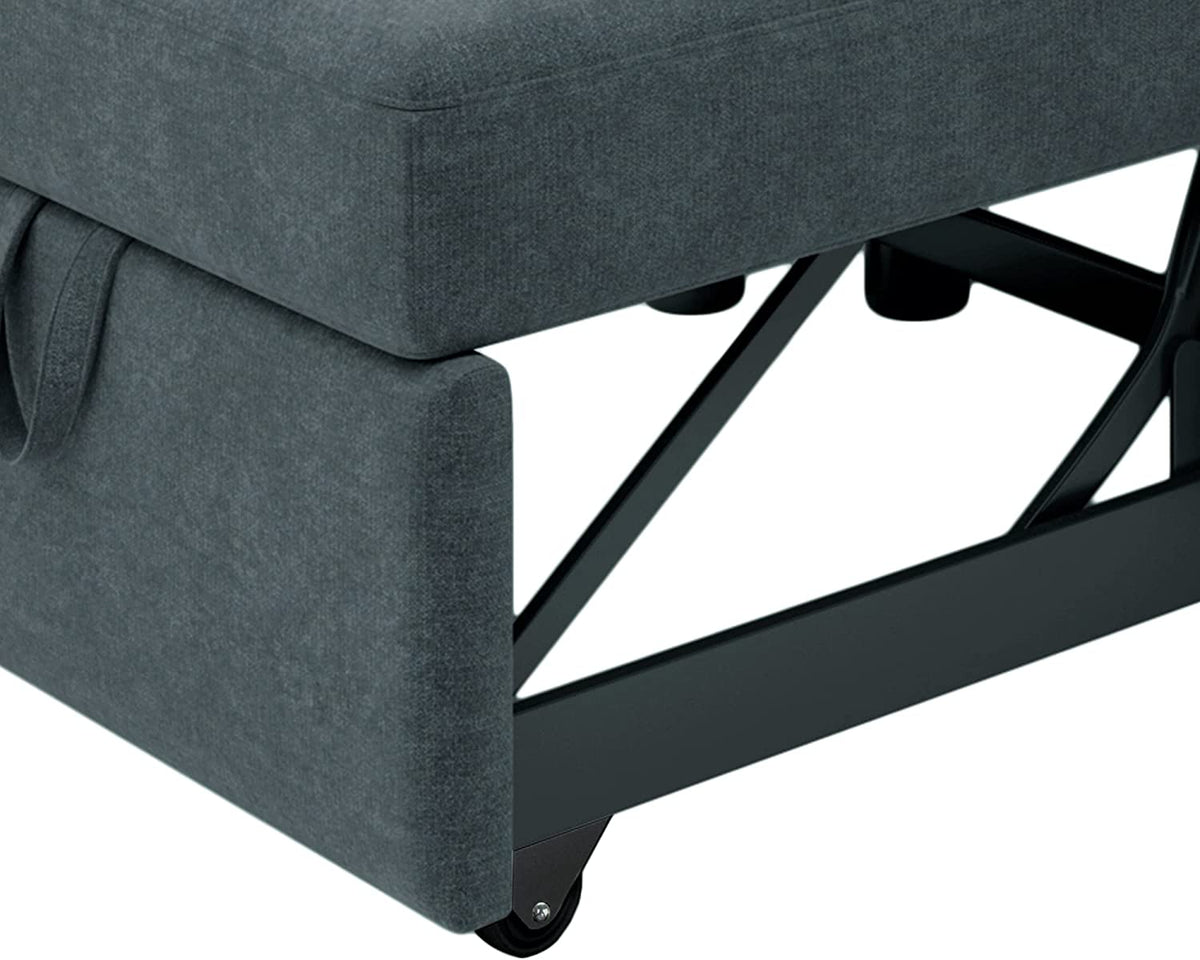 Dark Blue 3-In-1 Single Sofa Bed P146