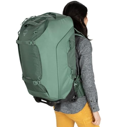 Koseret Green 45L Wheeled Travel Backpack V7293