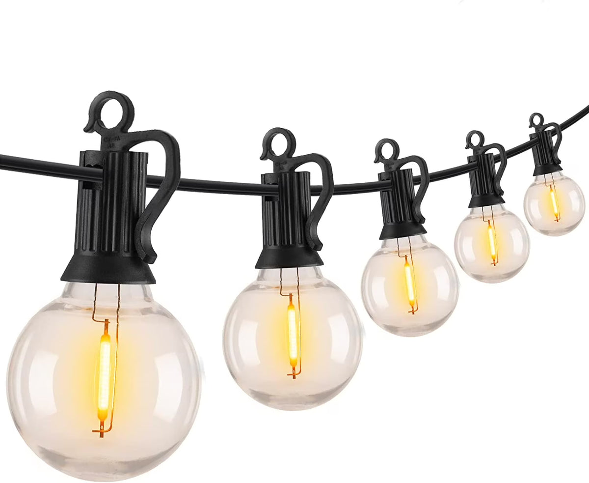Outdoor String Lights with 50 LED Bulbs R9408