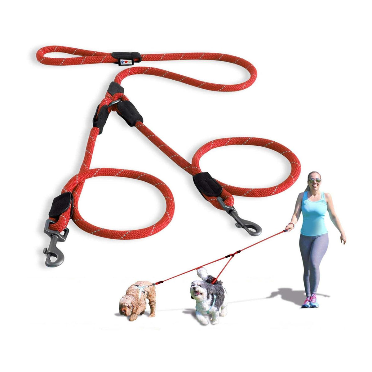Reflective Rope Dog Leash Y958