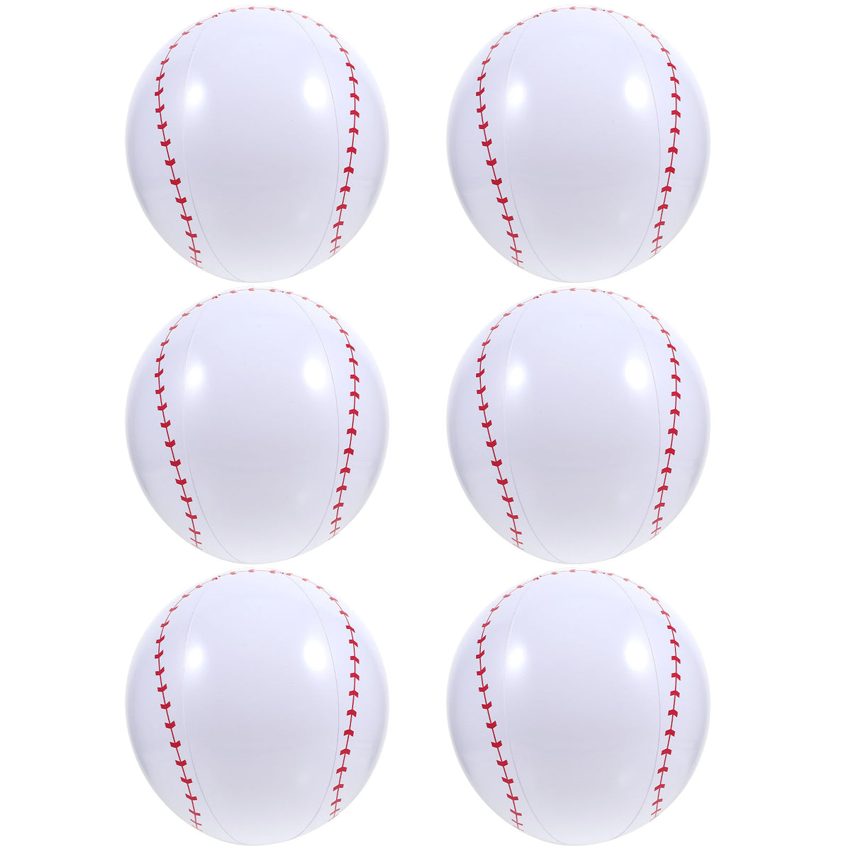 Inflatable Baseball Softball Plastic Pvc Pool Toy X73359