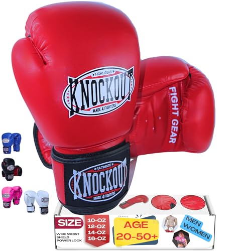Maya Hide Leather Gel Boxing Gloves 10 oz - 16 oz P634718