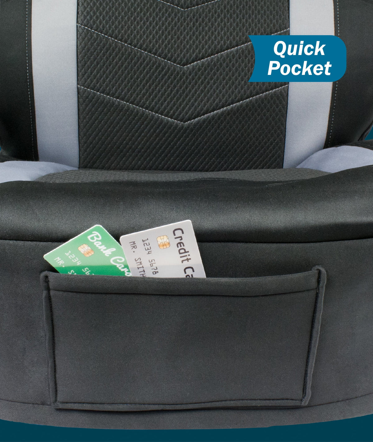 2 Pack Water Repellent Vehicle Seat Covers S876