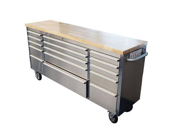 72x22 Tool Chest with 15 Drawers A360618