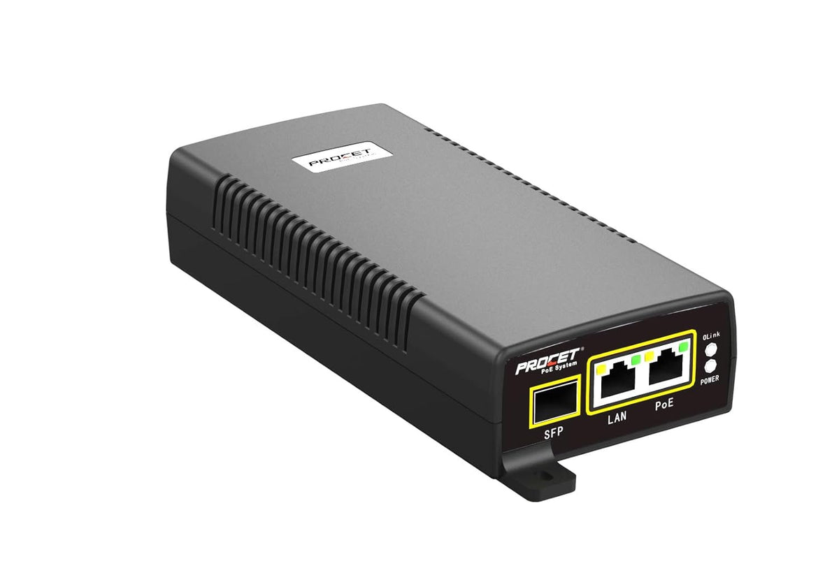 PoE Media Converter with SFP Uplink 60 Watts E564