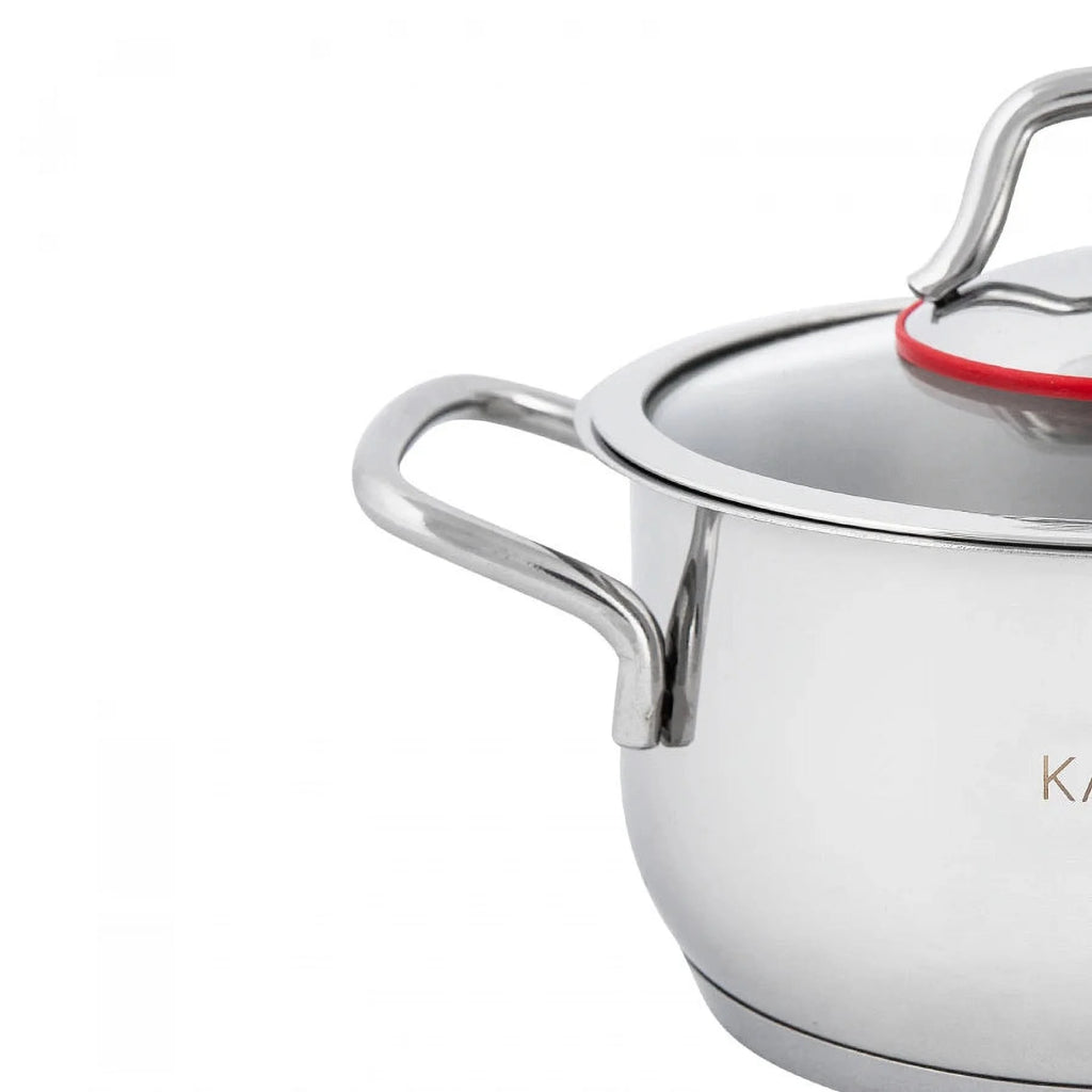 Stainless Steel 8 Pieces Cookware Set K26787
