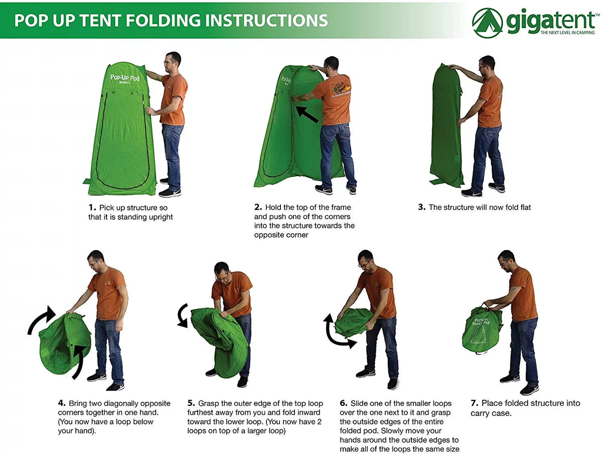 1-Person Pop-up Privacy Tent A568012