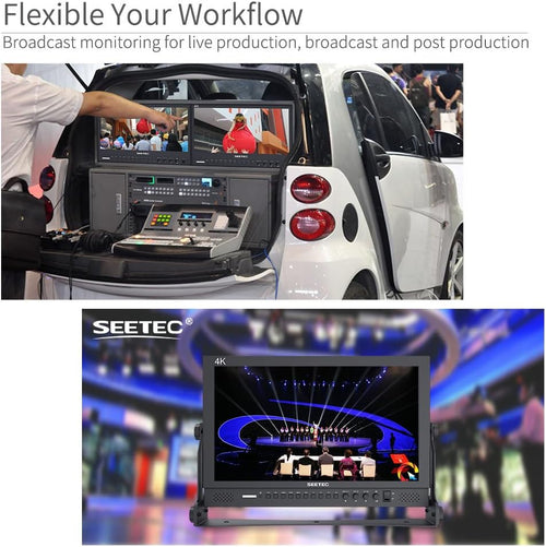 17.3 Inch 1920x1080 Desktop Monitor with 3G-SDI HDMI AV YPbPr V788987