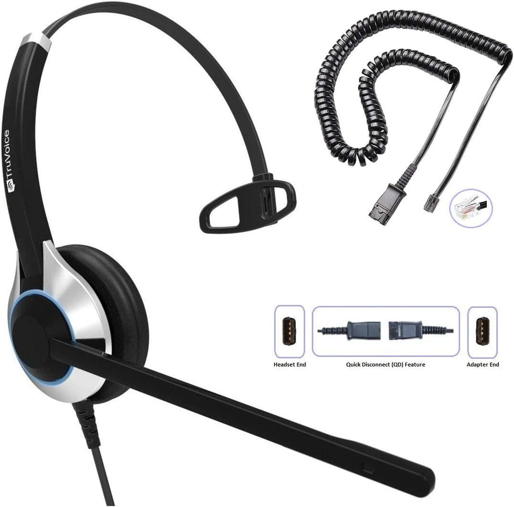 Headset with Noise Canceling Microphone & HD Speakers U379609