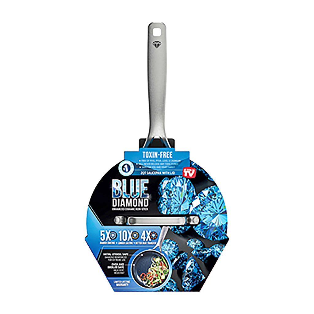 2 Quart Ceramic Nonstick Saucepan with Lid O6766