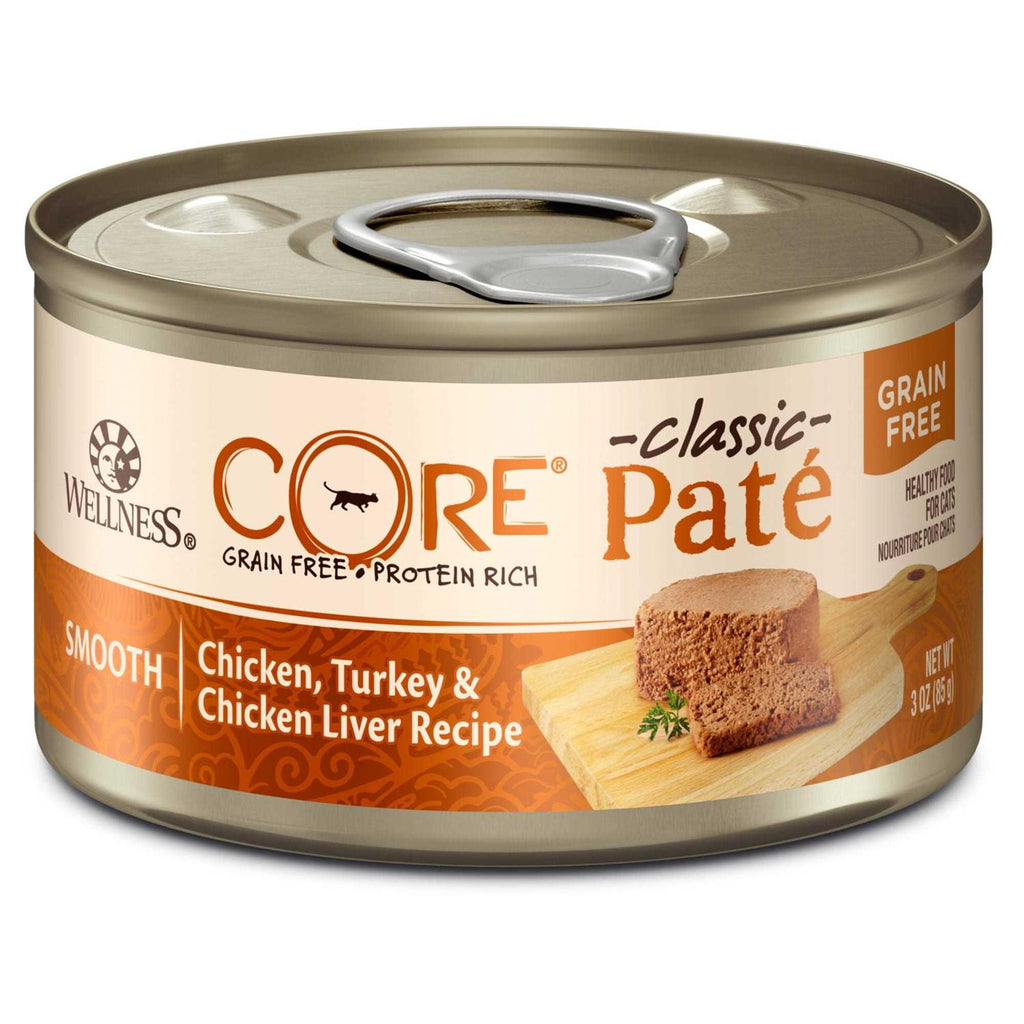 Natural Grain-Free Chicken Turkey & Chicken Liver Pate Canned Cat Food M5805