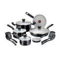Ceramic Cookware 14 Piece Set Black C727