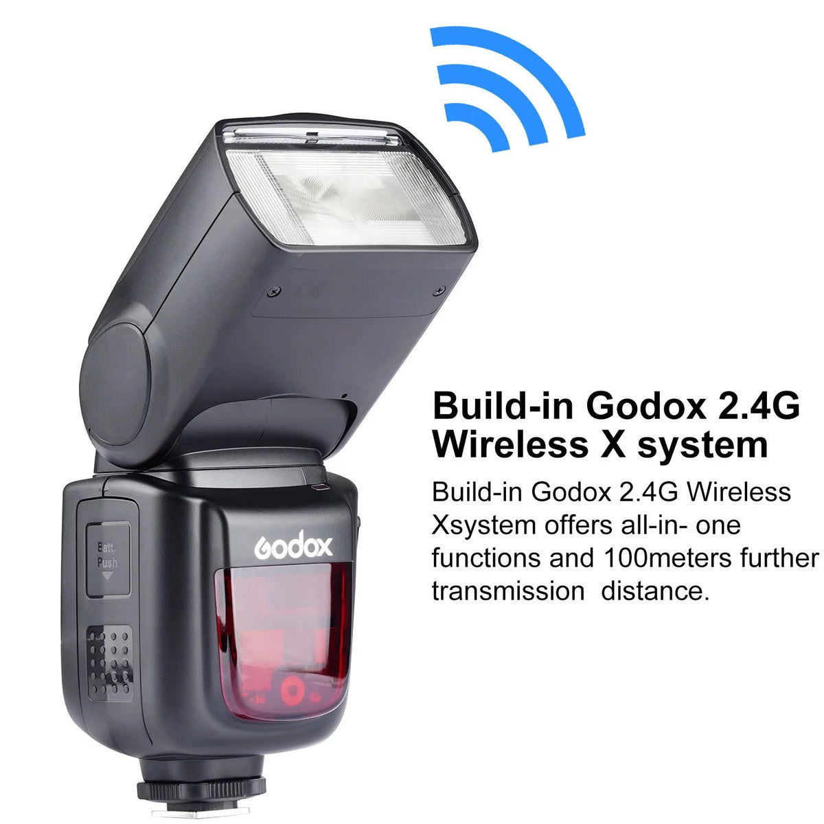 Camera Flash Speedlite with Color Filters & Diffuser U92483
