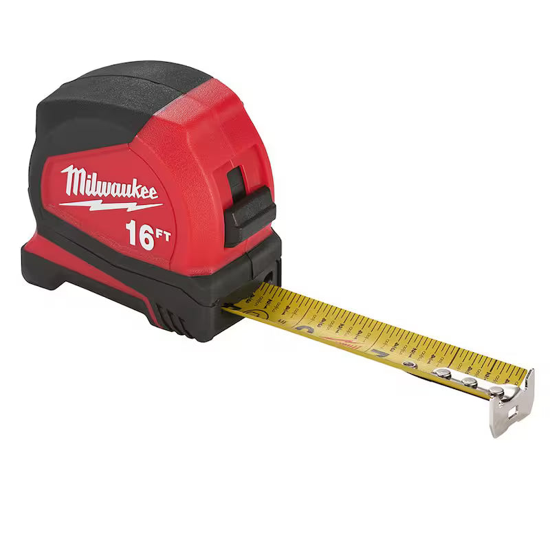 Compact Tape Measure with Folding Utility Knife W843