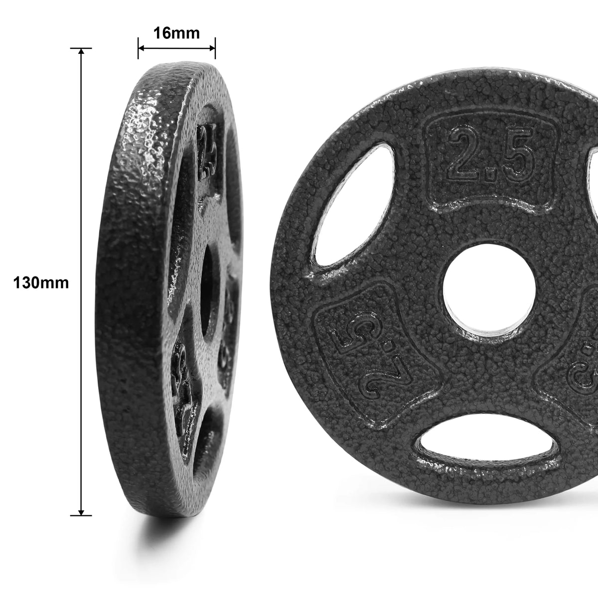 5lb Black Cast Iron Weight Plate L772