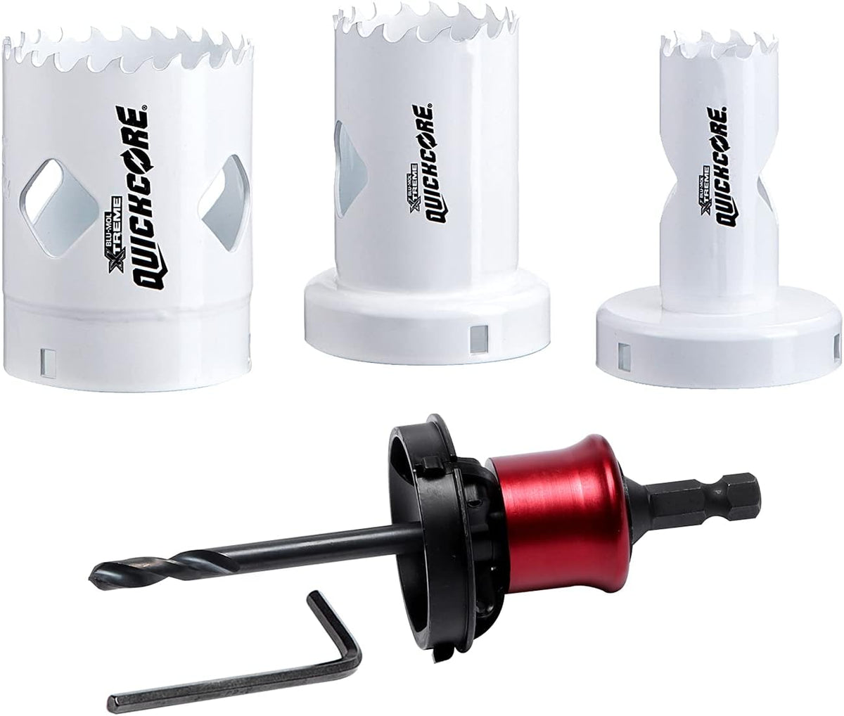 20 Pc Bi-Metal Hole Saw Kit with Arbor R572